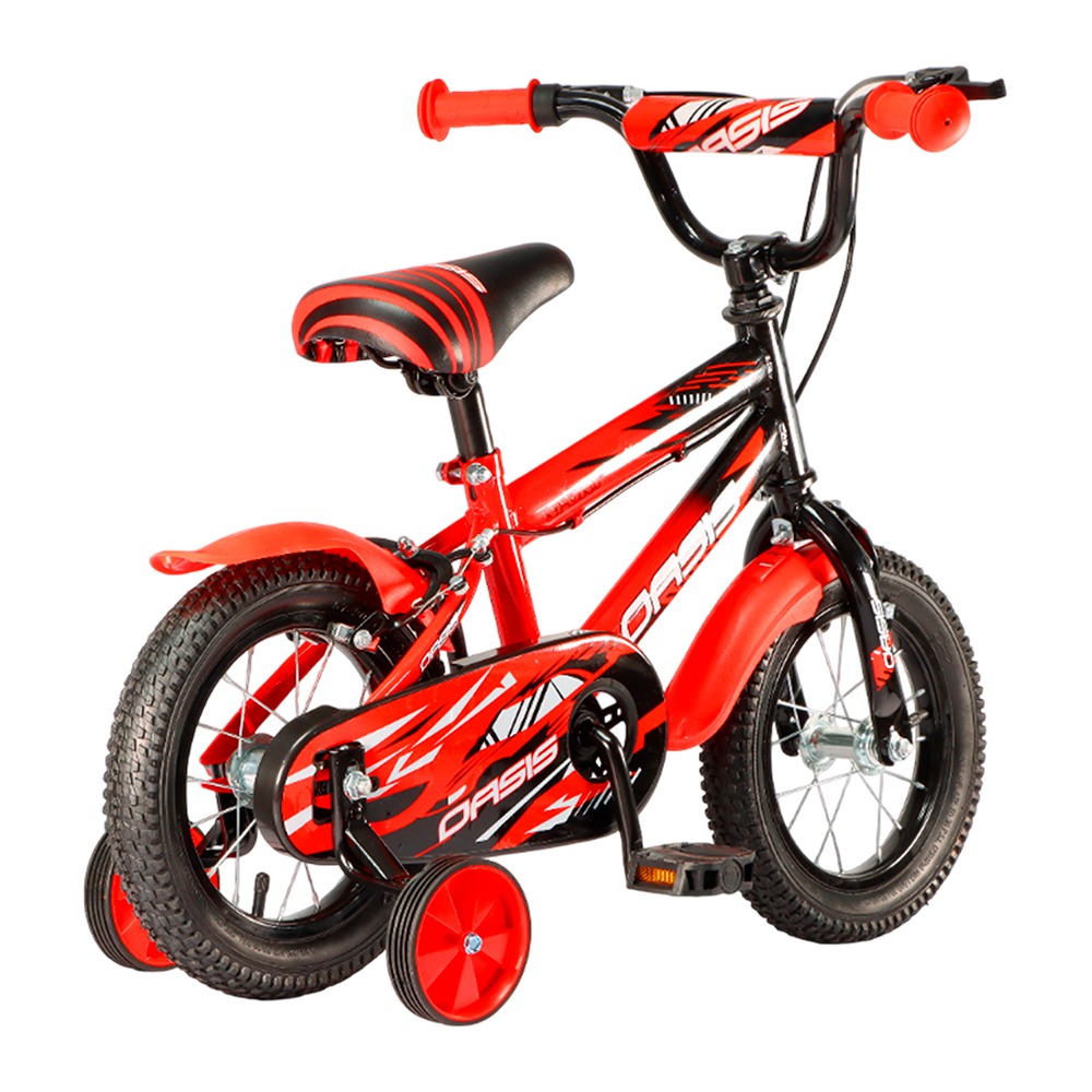 BICICLETA NIÑO OASIS RIN 12 ROJO OA-EV12120