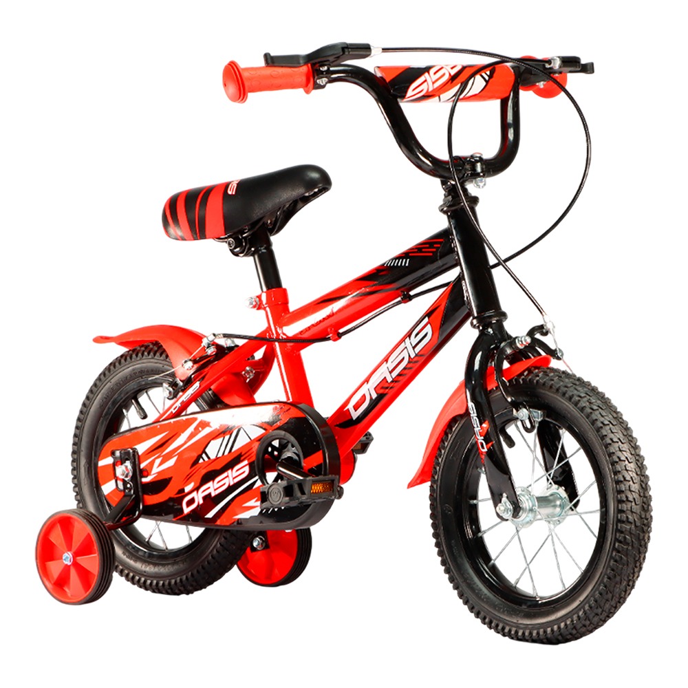 BICICLETA NIÑO OASIS RIN 12 ROJO OA-EV12120
