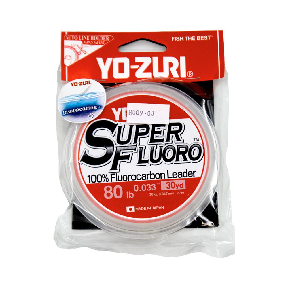 FLUOROCARBON PESCA YO-ZURI NCL 80LB 30YD YZ SF R1493-NC