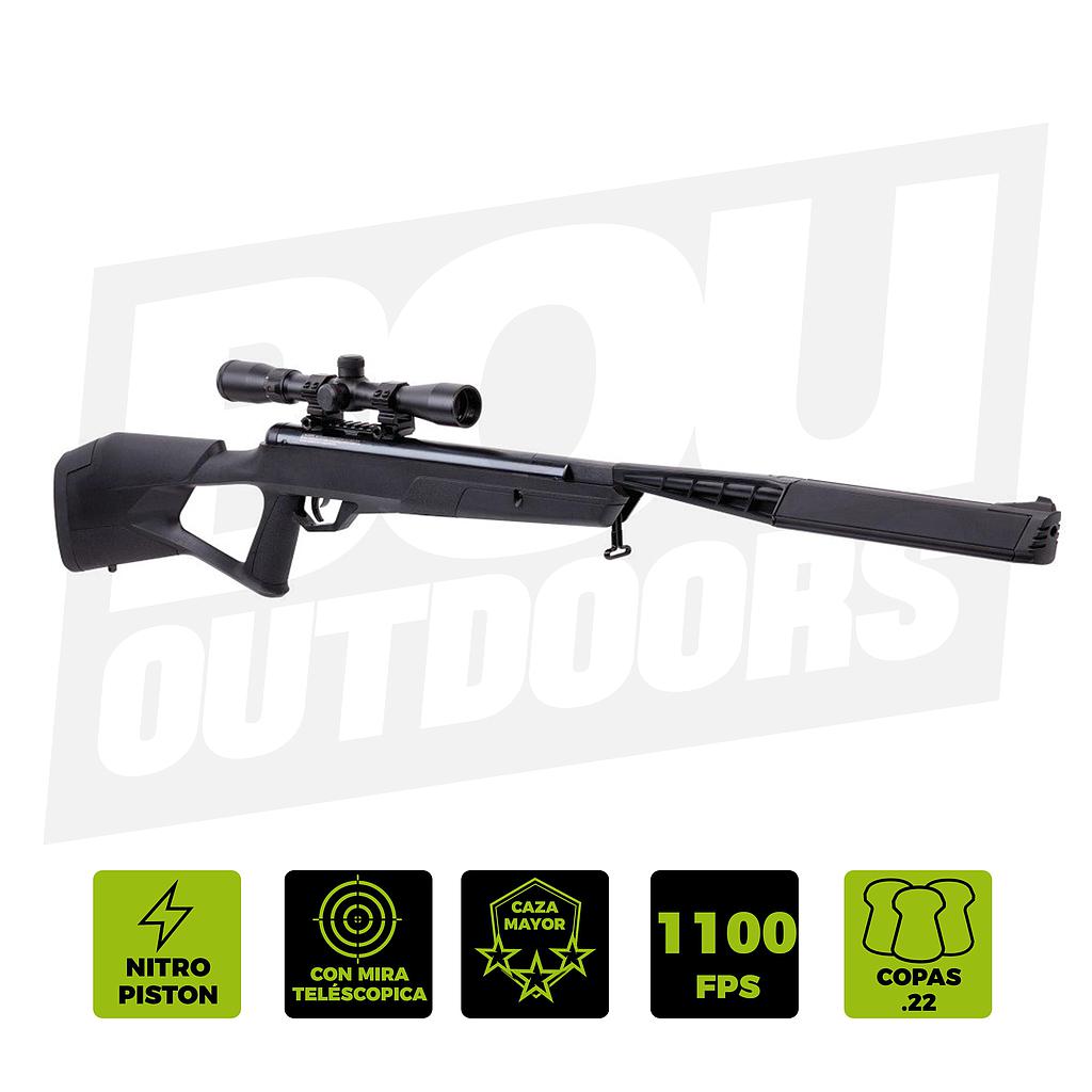 RIFLE BENJAMIN TRAIL STEALTH NPE SBDP C/MIRA BTN2Q2SX .22 (DESC)