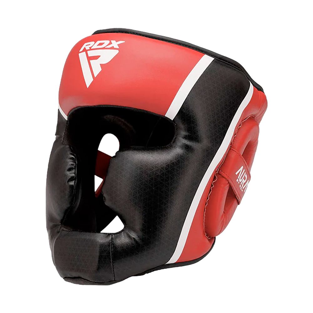 PROTECTOR DE CABEZA RDX AURA PLUS T-17 ROJO/NEGRO-L HGR-T17RB-L+