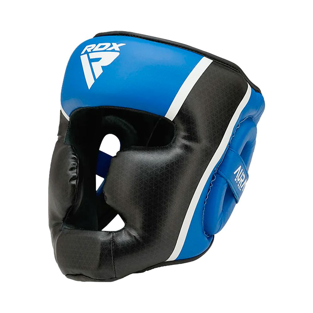 PROTECTOR DE CABEZA RDX AURA PLUS T-17 AZUL/NEGRO-XL HGR-T17UB-XL+