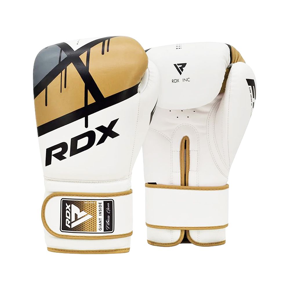 GUANTE BOXEO RDX BGR-F7 DORADO 16OZ BGR-F7GL-16OZ