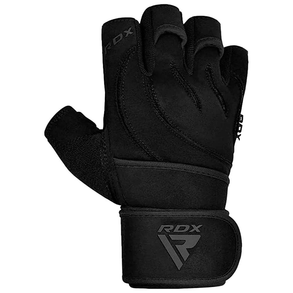 GUANTES PARA PESAS RDX NEGRO PLUS-L WGM-L4B-L+