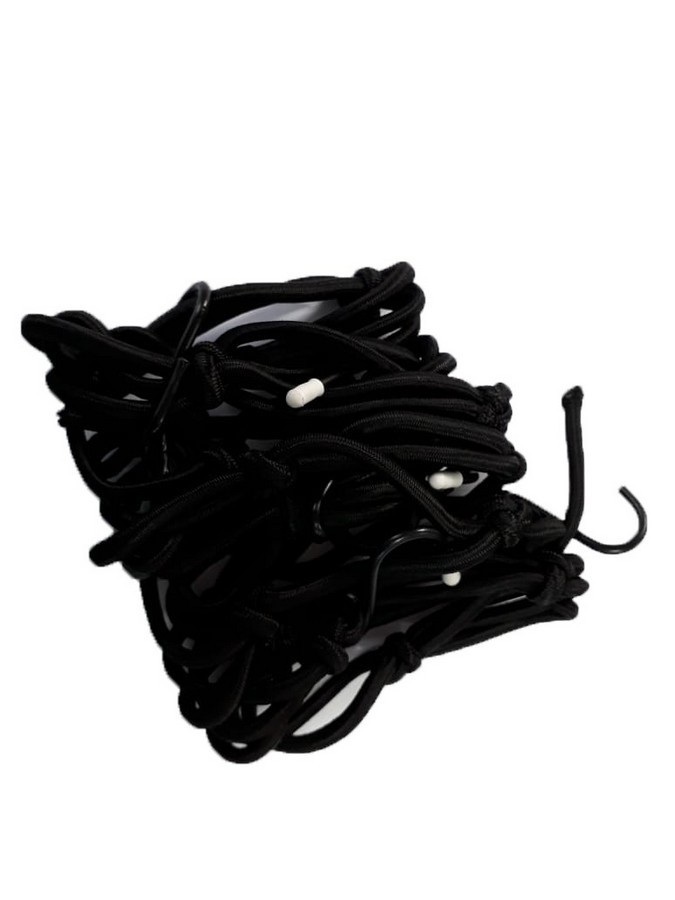 MALLA EQUIPAJE PARA MOTO NEGRO TM-1100-N