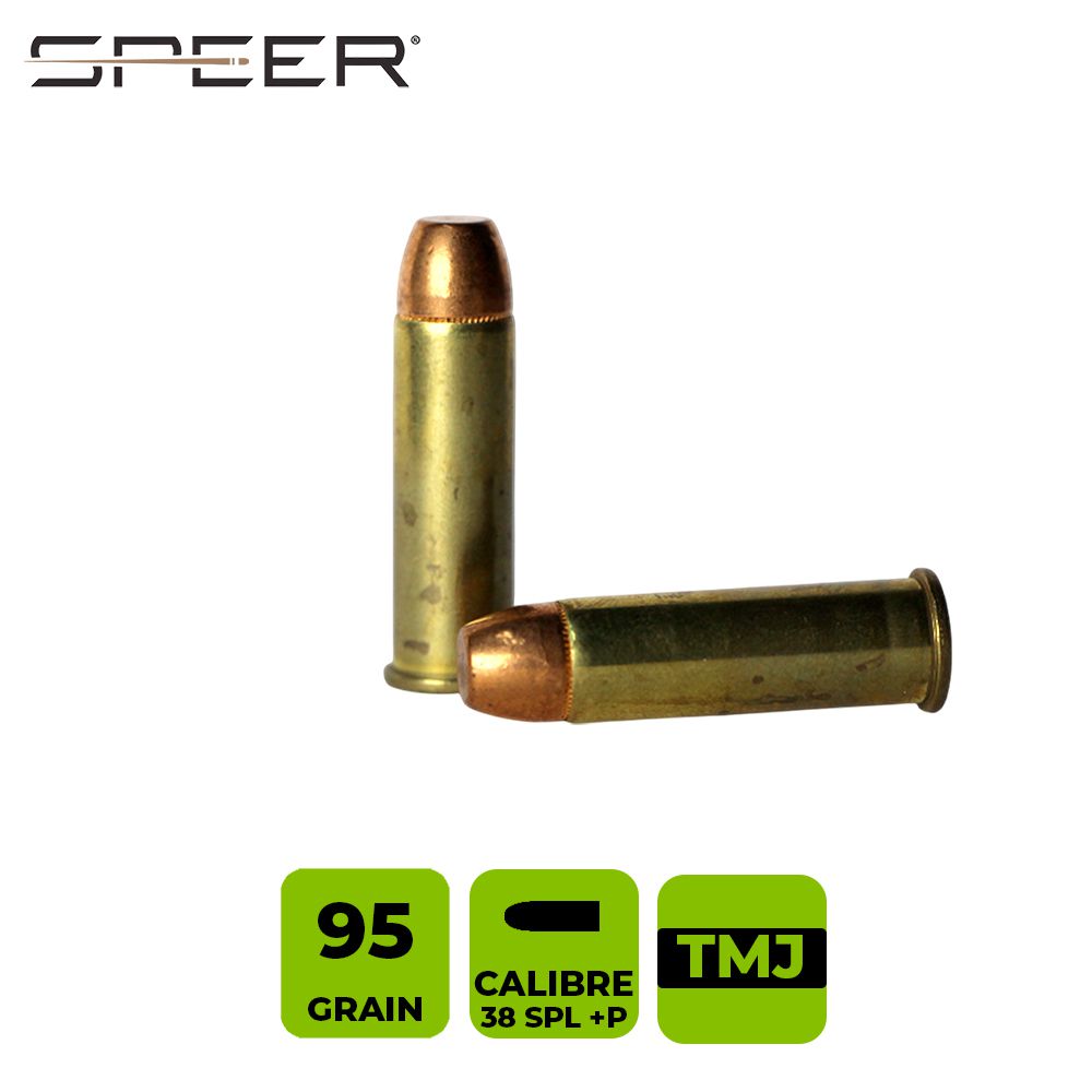 CARTUCHO SPEER CAL. 38 SPL +P TMJ