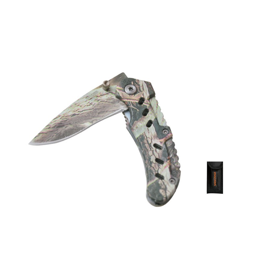 NAVAJA CAMO INOX. 3PULG. C/VAINA IMACASA 13273