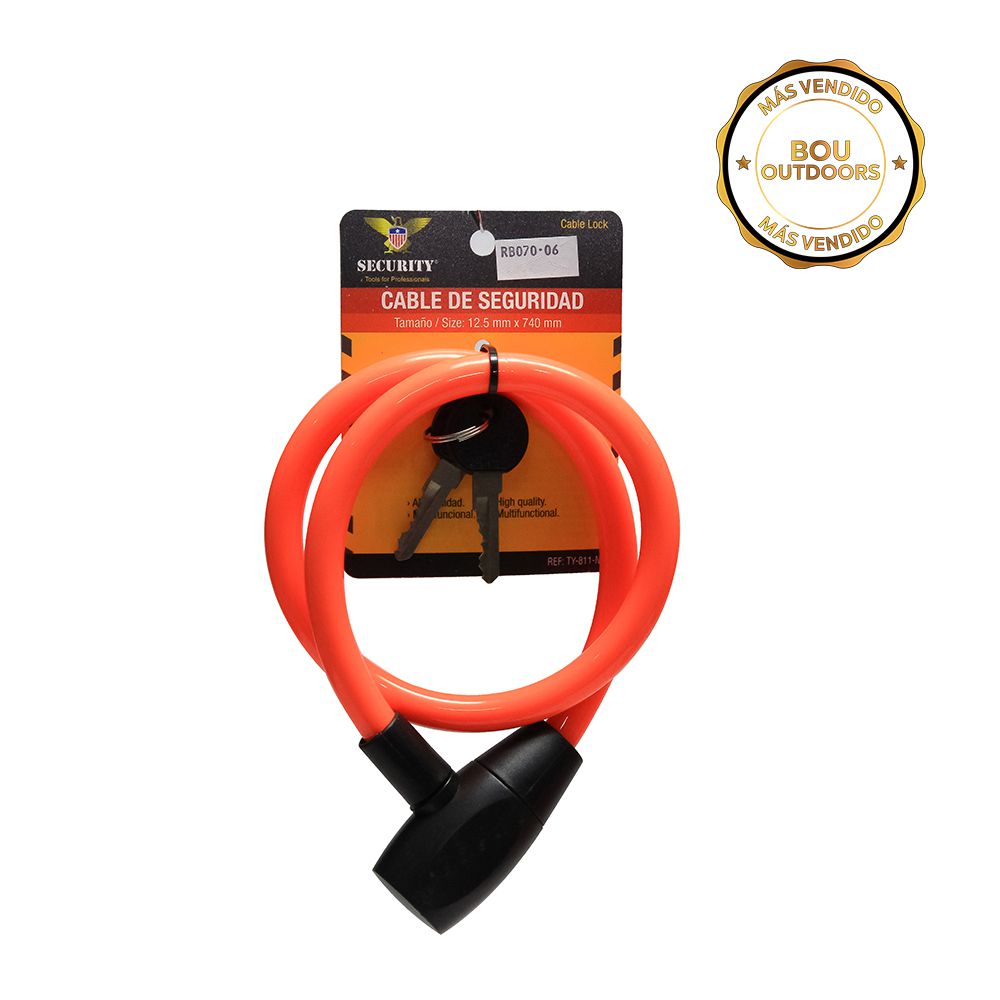 CANDADO PARA BICICLETA TY-811-N