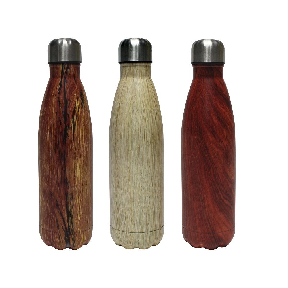 TERMO METAL/BAMBU 500ML SV-CK-580 (DESC)