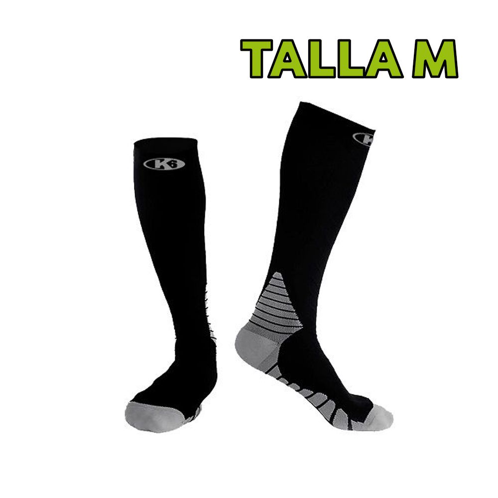 MEDIAS DE COMPRESIÓN PARA CORRER M GRIS 63001 (PAR) (NC)