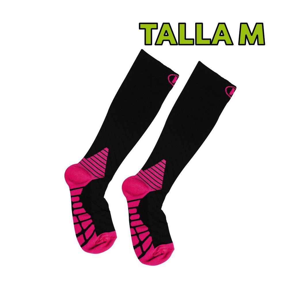 MEDIAS DE COMPRESIÓN PARA CORRER M FUCSIA 63005 (PAR) (NC)