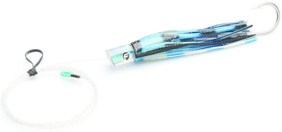 FATHOM TROLLING LURE TL04SM-02-PR 4PULG ANGEL WING ICE BLUE SHELL