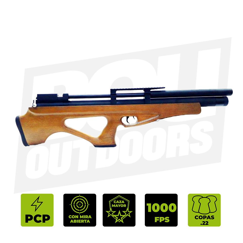 RIFLE CHINESSE P10 PCP .22  SIN MIRA