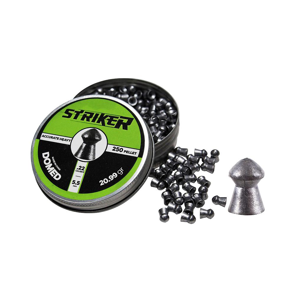 BALINES STRIKER 0.22 DOMED ACCU. HEAVY (250)