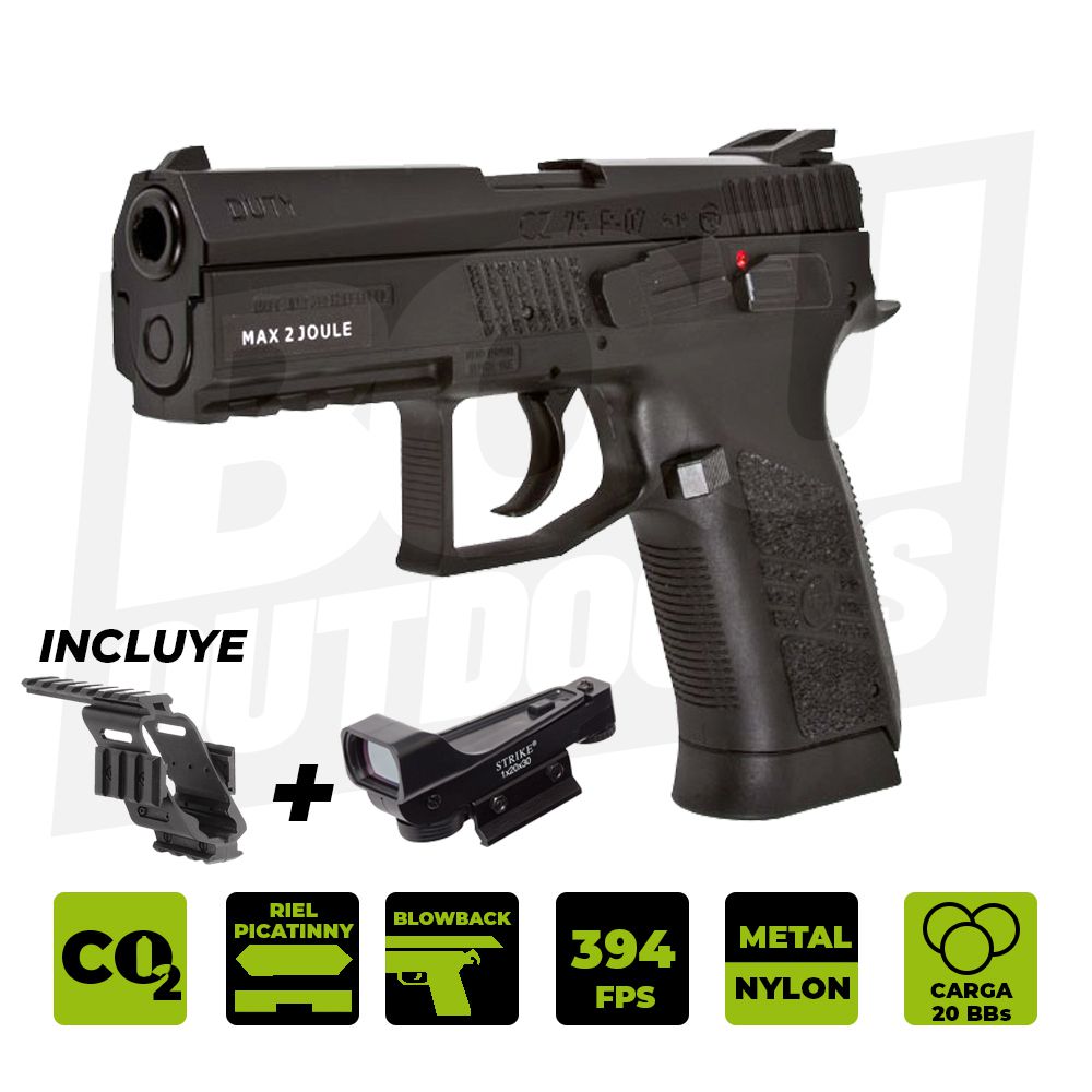 PISTOLA CO2 CZ 75 DUTY P-07 .177 ASG-16728