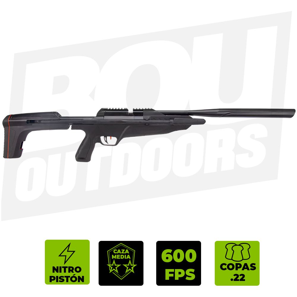 RIFLE CHINESSE SL900 SL NITRO PISTON SINTETICO .22  SIN MIRA