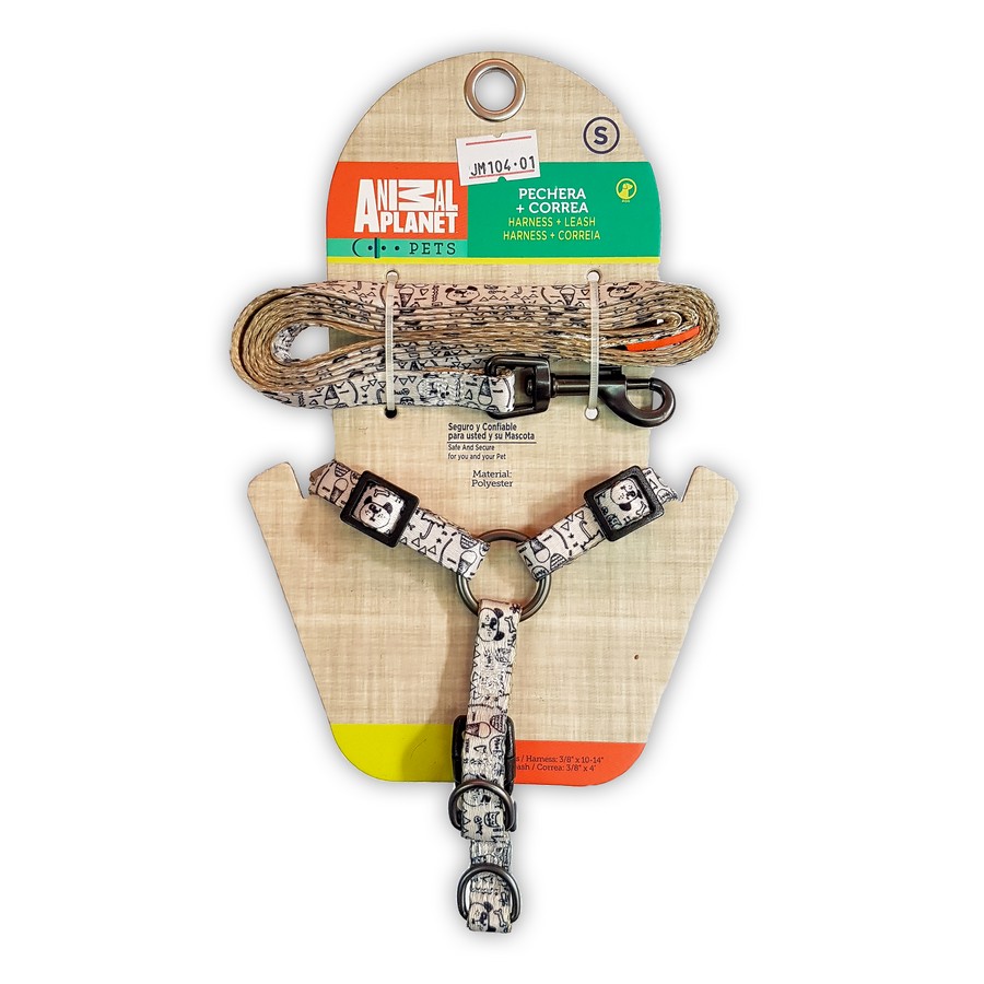 ARNES + CORREA PARA  MASCOTA (P) AP-D715-376