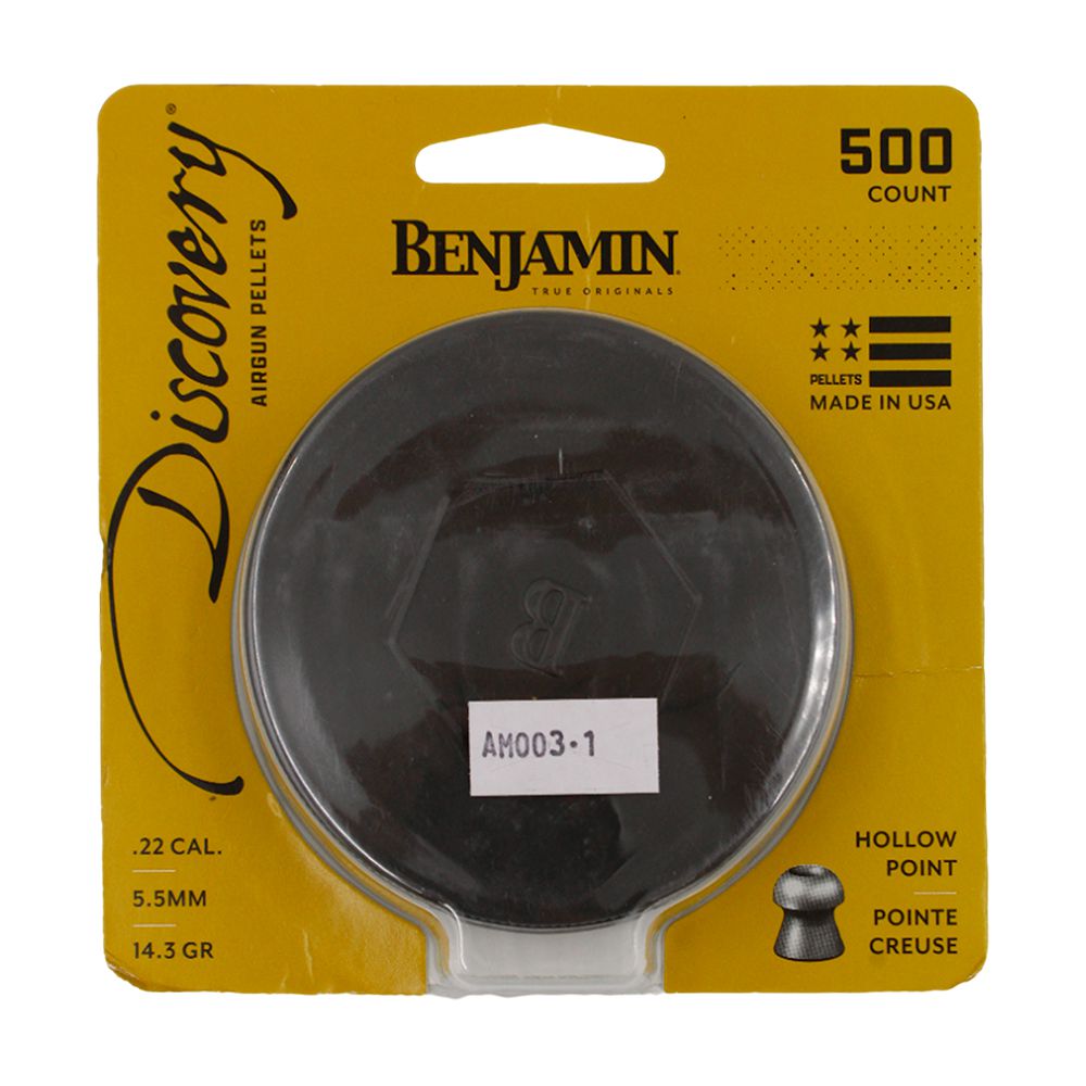 BALINES BENJAMIN BHP22 .22 HP (500)