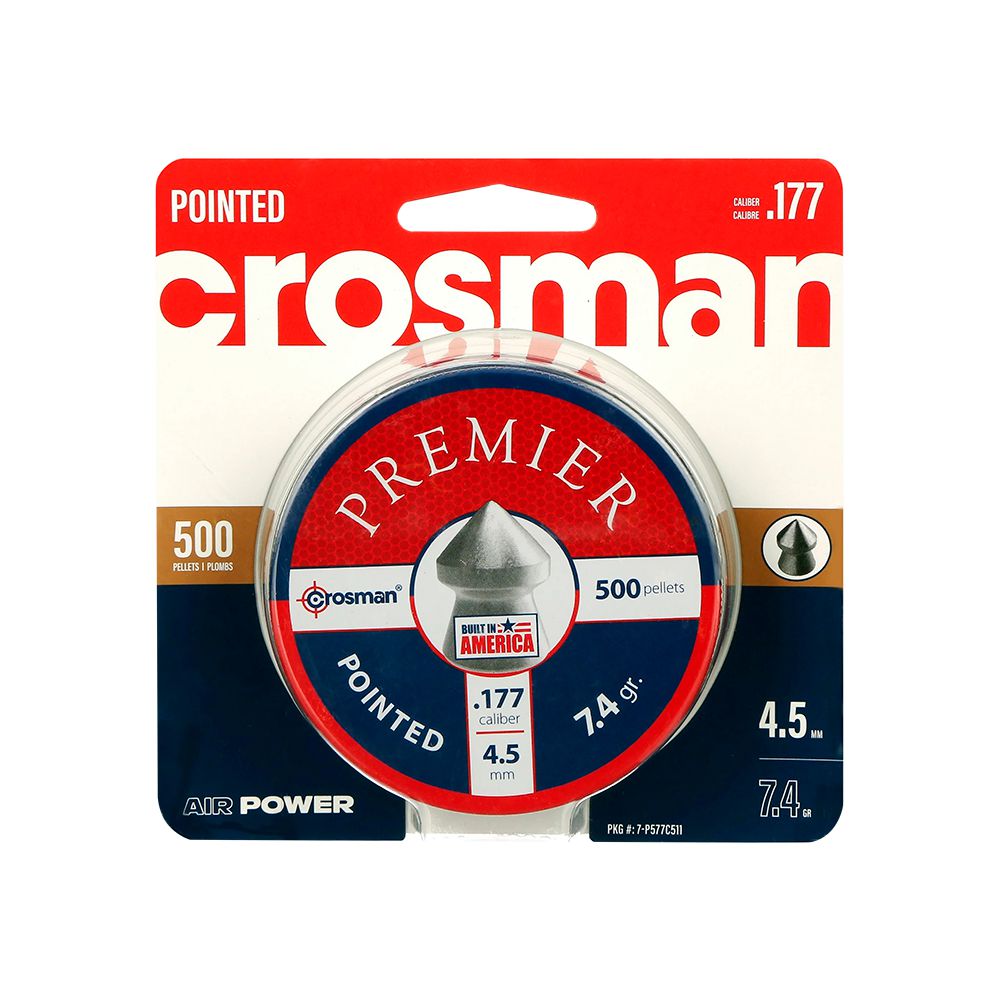 BALINES CROSMAN POINTED 7-P577 .177 (500)
