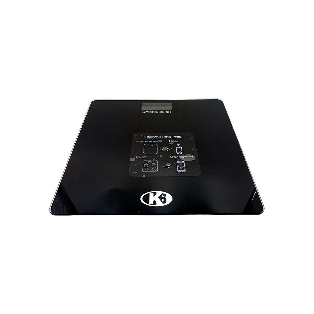 BASCULA DIGITAL DE PISO K6 CON BLUETOOTH 68701
