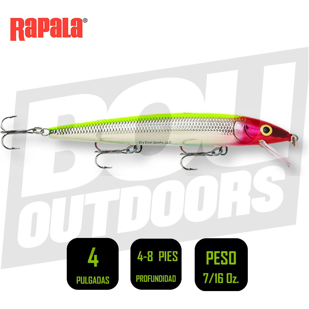 RAPALA HJ12CLN HUSKY JERK 4 PULG 7/16 OZ CLOWN