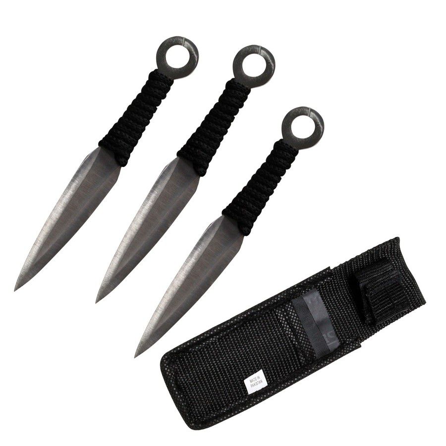 CUCHILLO LANZAR SILVER 6.5 PULG TK 086-36SL (3PCS) (DESC)
