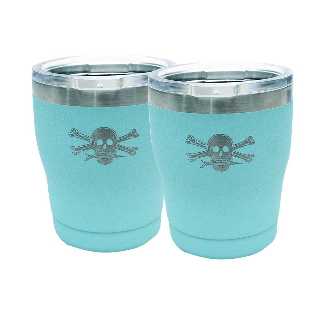 VASO TERMICO ACERO INOX. CALCUTTA SKULL 10OZ 2 PACK CSST-10SF-2PK