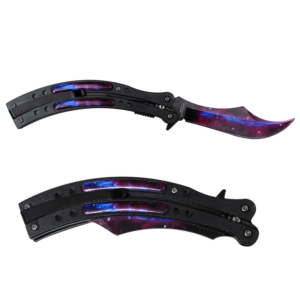 NAVAJA DOBLAR T/MARIPOSA PURPLE AND BLACK 9 5/8PULG T 27021-PP-1