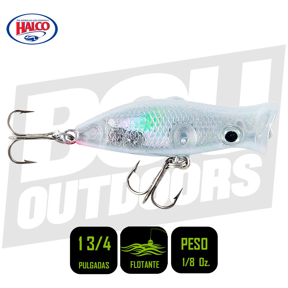 HALCO ROOSTA POPPER GIN CLEAR RP045#R48