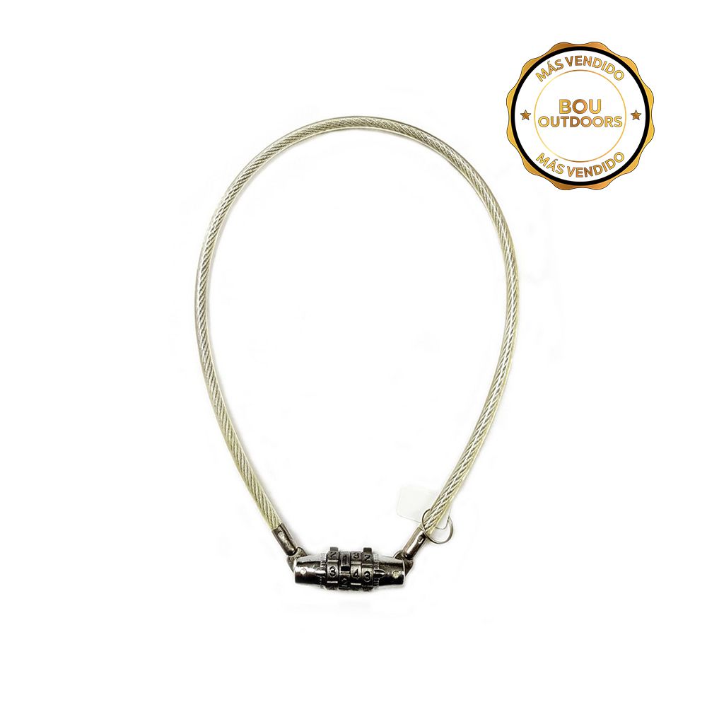 CANDADO PARA BICICLETA COMBINACION 55MS