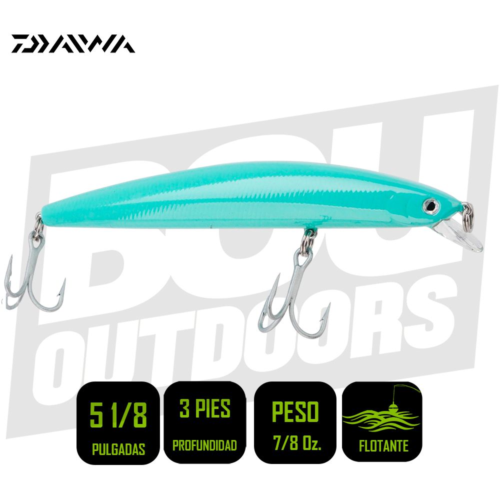 SALT PRO MINNOW DAIWA 6 TOOTHPASTE DSPM15F77