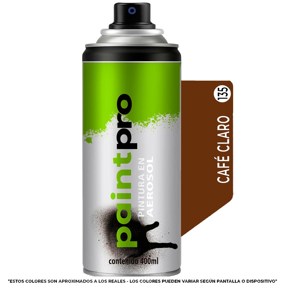 SPRAY PAINT PRO CAFE CLARO 135