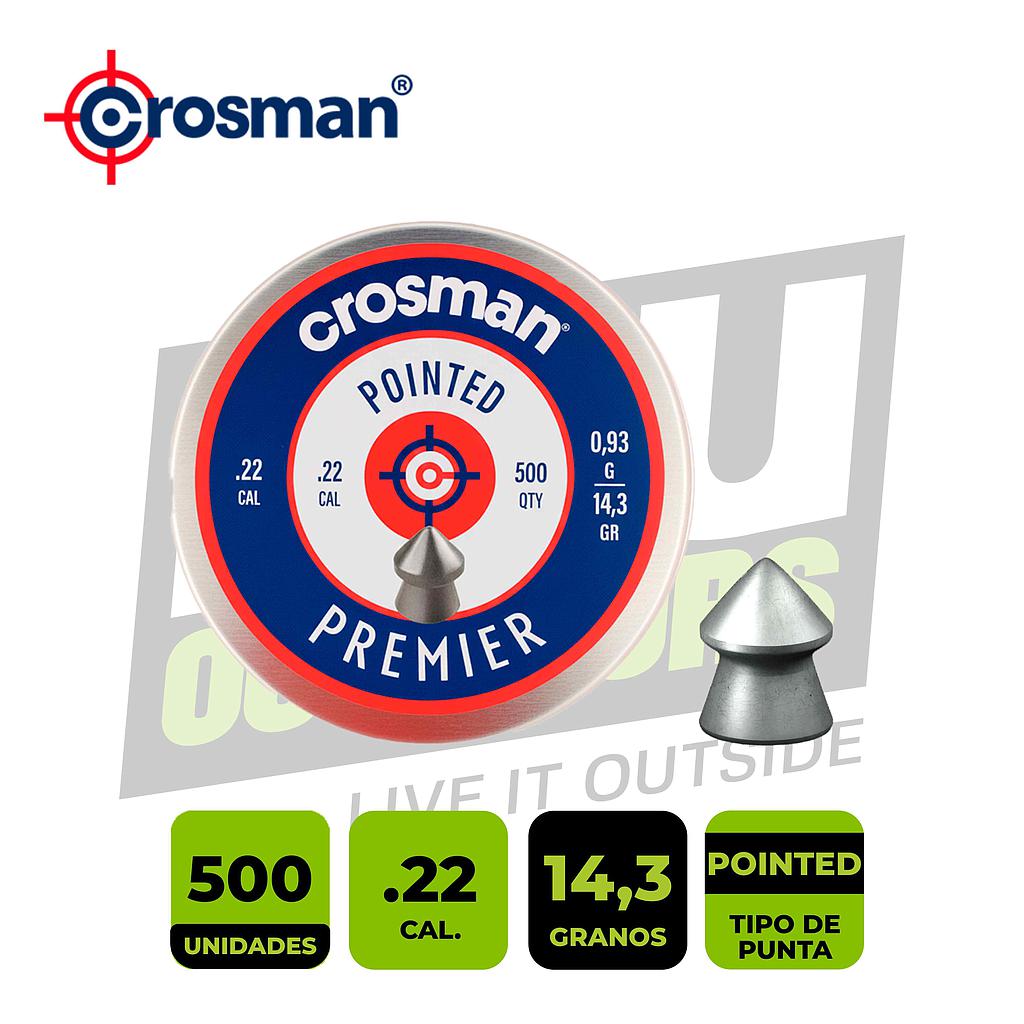 BALINES CROSMAN POINTED 6-11246G .22  (500)