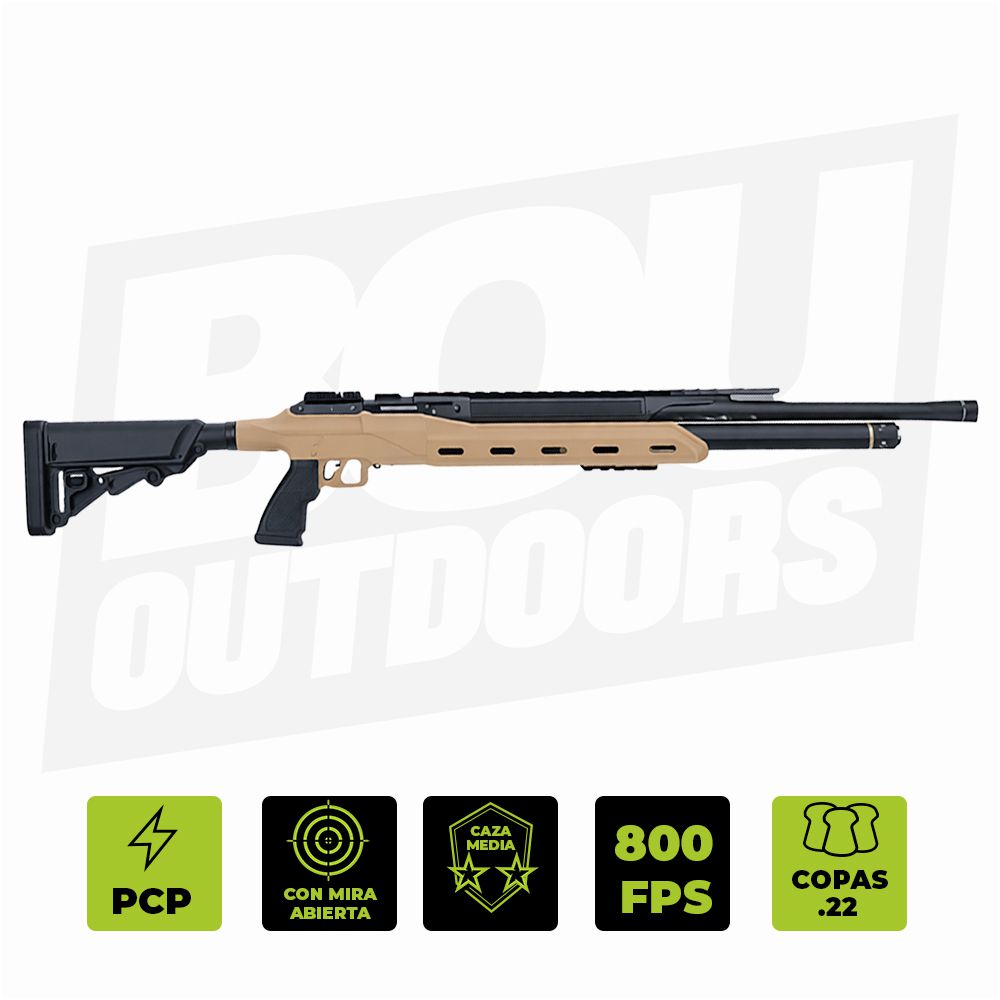 RIFLE CHINESSE M50 PCP .22  SIN MIRA