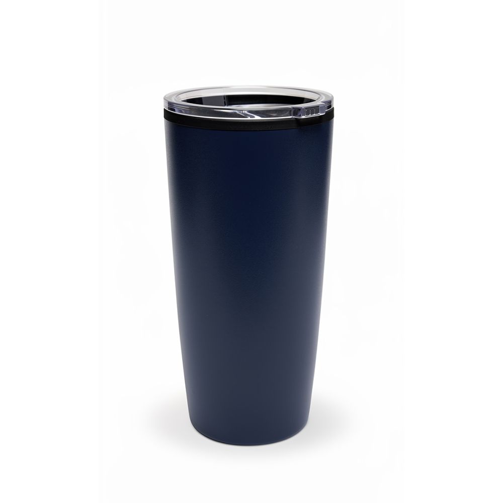 VASO TERMICO PLASTICO 450ML 17CM AZUL MARINO SV-TH-630