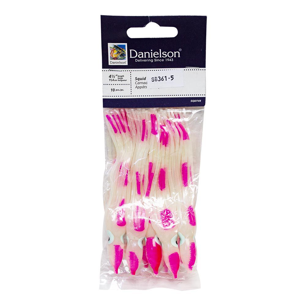 SQUID 4.5 PULG GLOW HOT PINK BN SQDT49