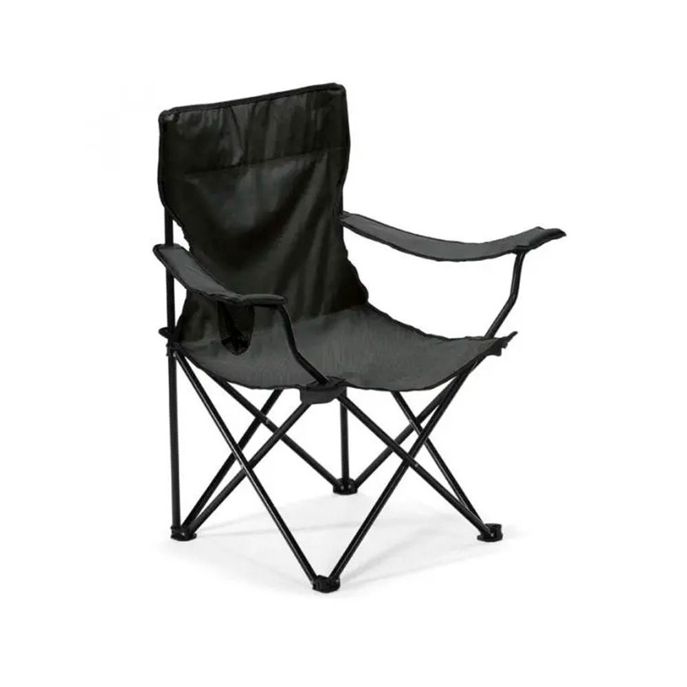 SILLA PLAYERA PLEGABLE NEGRA TV-CH08BLK