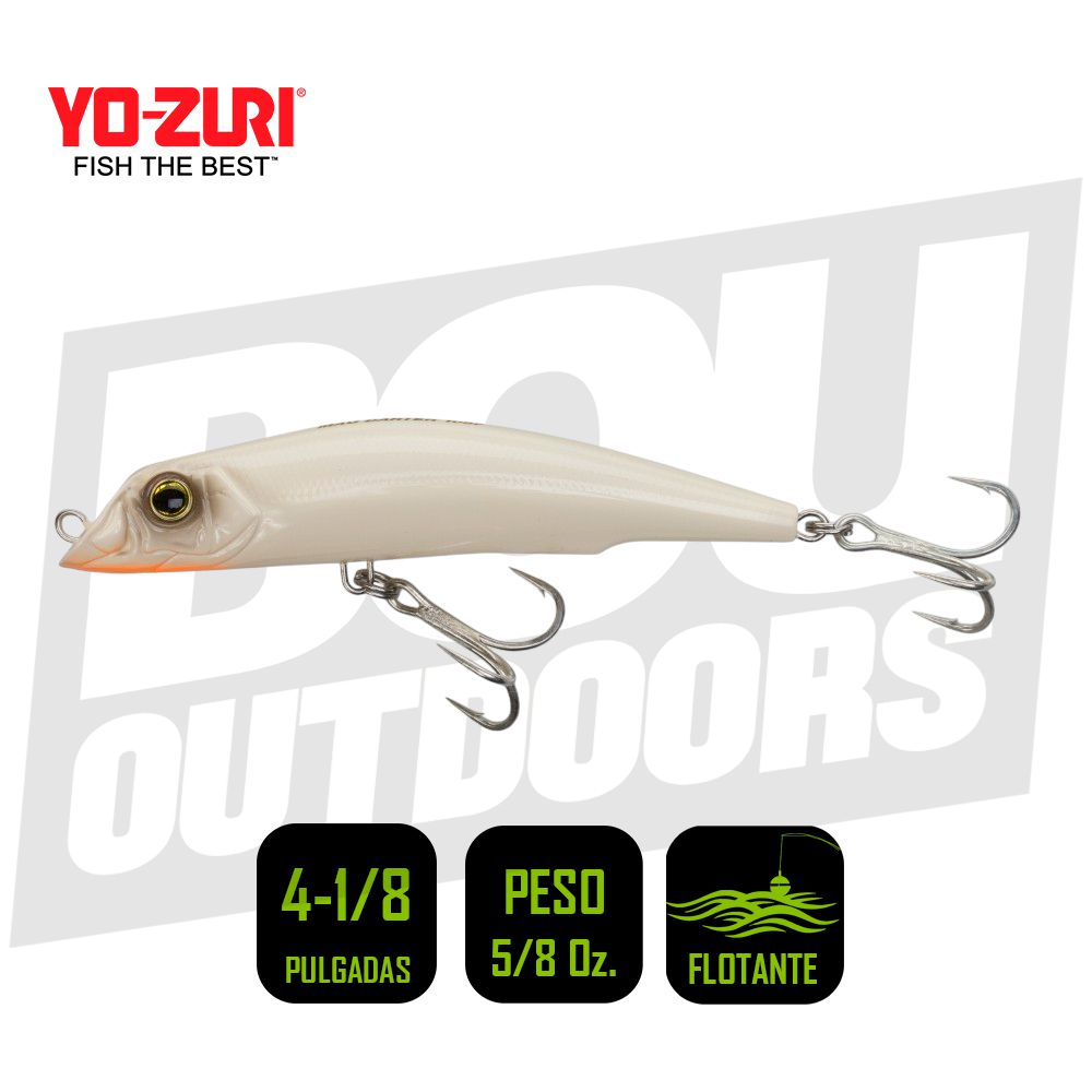 YO-ZURI MAG DARTER 4 1/8 PULG 5/8OZ PEARL BONE R1143BONE