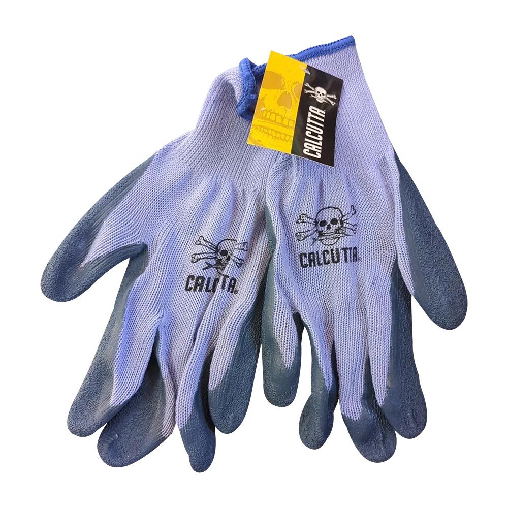 GUANTES PARA PESCA CALCUTTA CG1001 GRY/BLU TALLA L O XL