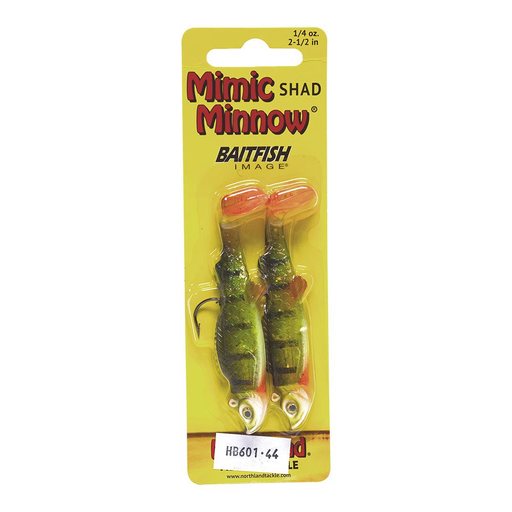 MIMIC MINNOW SHAD 2 1/2 PULG 1/4 OZ PERCH MM4-23