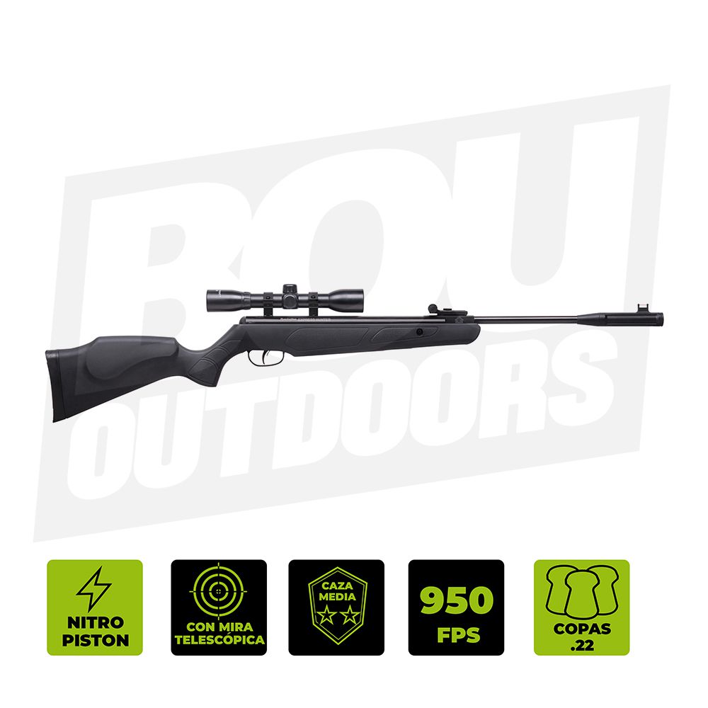 RIFLE REMINGTON EXPRESS HUNTER NP QF C/MIRA REHNP22SX .22 (DESC)