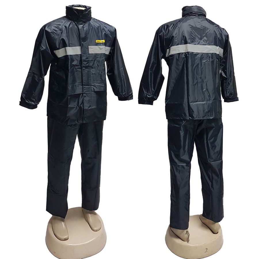 CAPA DE HULE 2 PZ. (L) NEGRO ROA02U