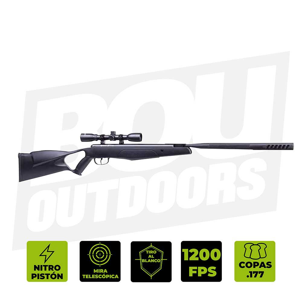 RIFLE CROSMAN F4 NP QF C/MIRA CF47SXS .177