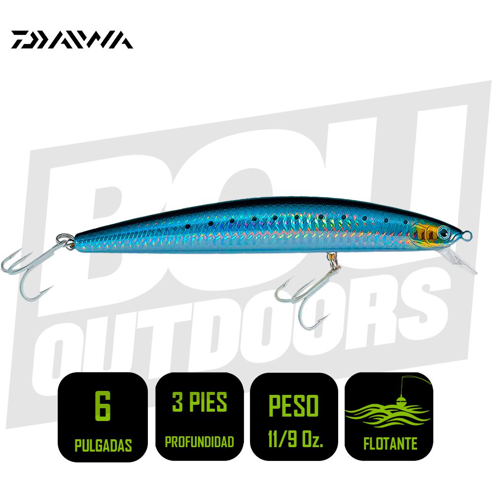 SALT PRO MINNOW DAIWA 6 SARDINE DSPM15F01