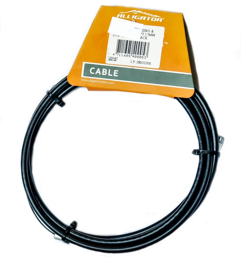 CABLE P/CAMBIO ALLIGATOR NEGRO LY-186UDBK