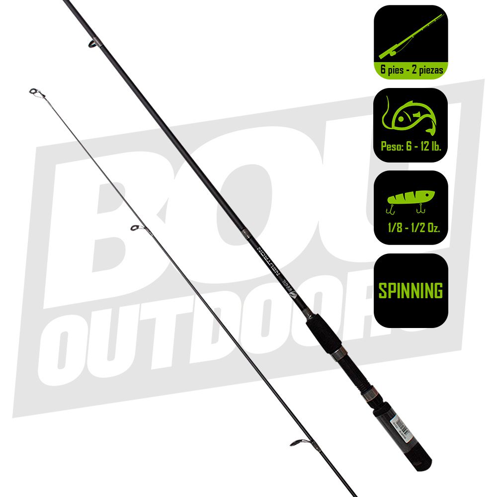 CAÑA PESCAR SPINNING NEUTRON 6PIES SBN/ASRT-RR