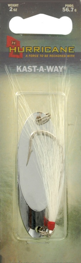 KASTAWAY 2OZ BUCKTAIL - CHROME KBT-02CHWT