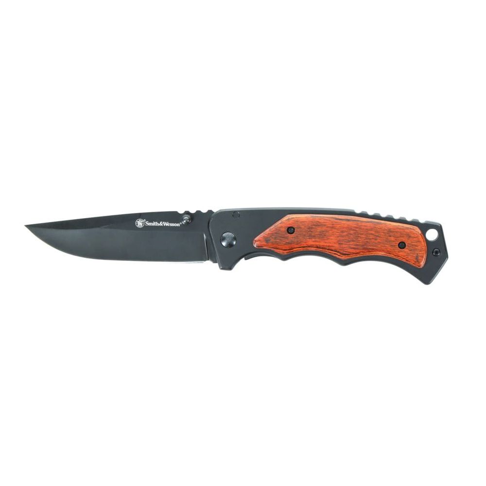 NAVAJA SMITH &amp; WESSON WOOD HANDLE1147091