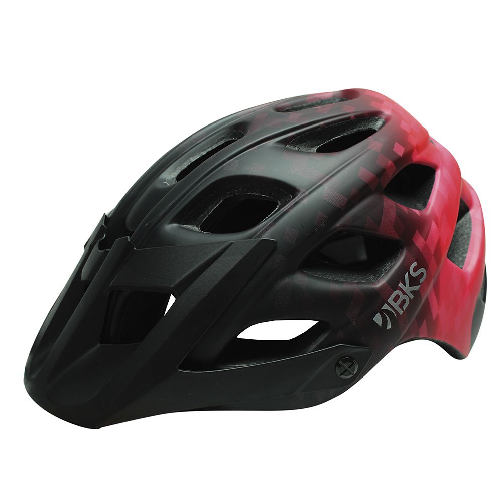 CASCO MTB BKS PARA ADULTO NEGRO/ROJO M 33664