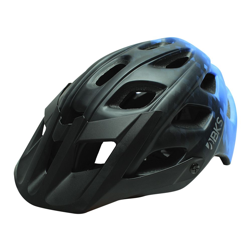 CASCO MTB BKS PARA ADULTO NEGRO/AZUL M 33666